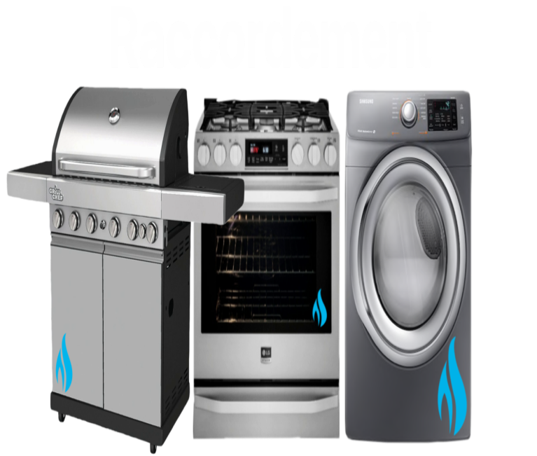 raccordez votre appareil au gaz